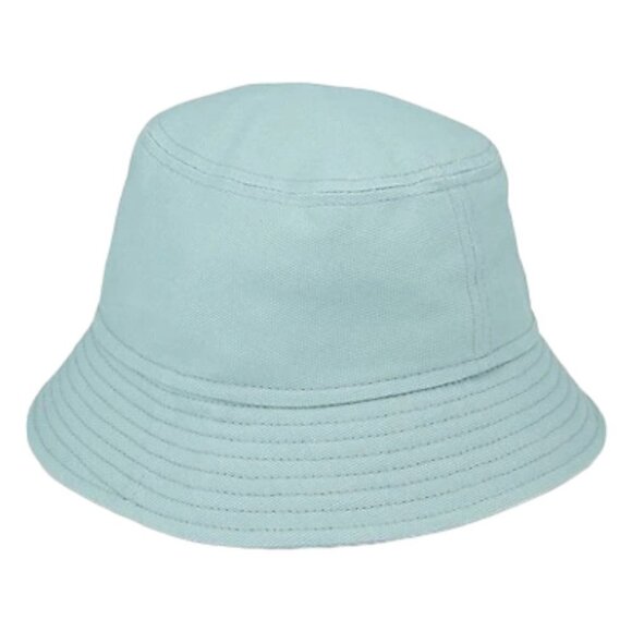 Isabel Marant Haley Embroidered Logo Bucket Hat, Size Medium, Aqua, NWT - Picture 2 of 16